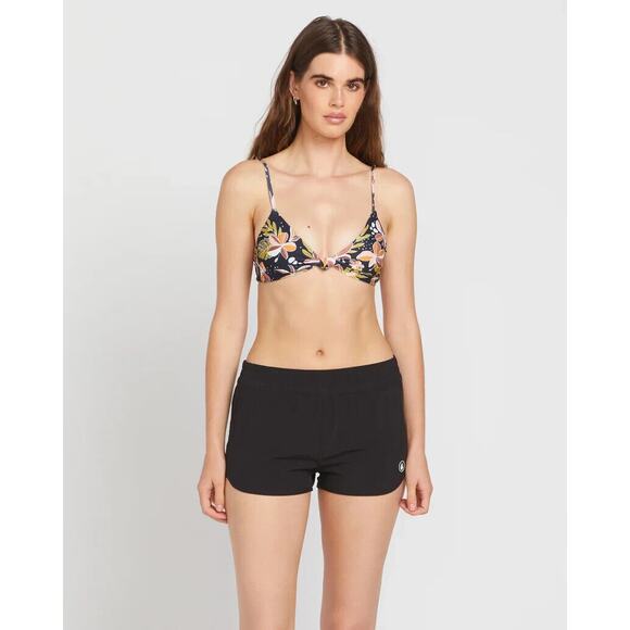 VOLCOM Boardshorts Swimwear Simply Solid 2" Swim Shorts Bottom Black XL NWT - Picture 4 of 6